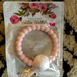 Baby teething rattle